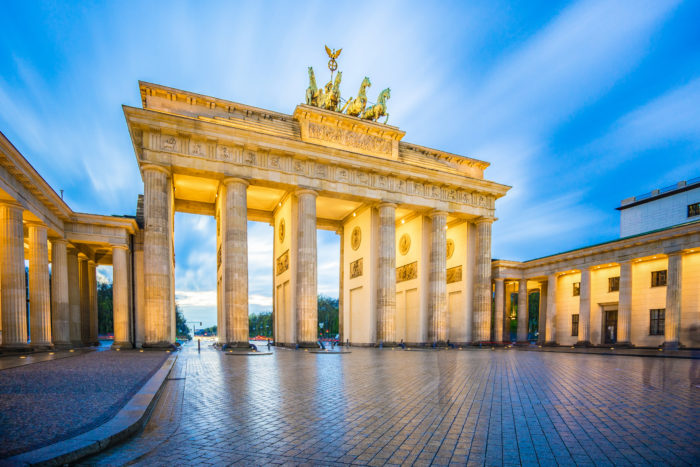 Leinwandbild Brandenburger Tor