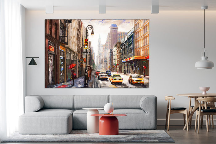 Leinwandbild New York City Painting